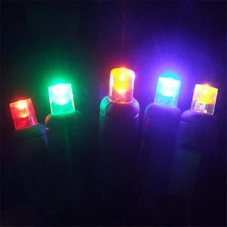 Forever Bright Kellogg Plastics 45317 0.25 in. Holiday & Christmas Indoor & Outdoor LED- Multi Color 45317